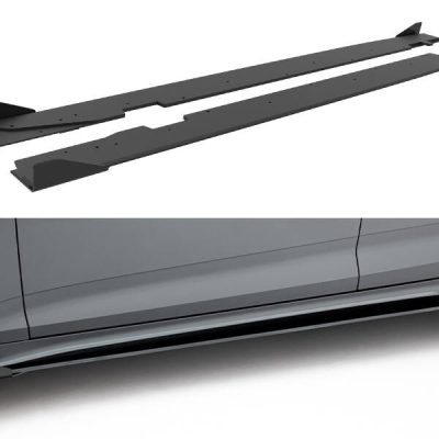 Street Pro Side Skirts Diffusers + Flaps Audi A5 Sportback F5 Facelift