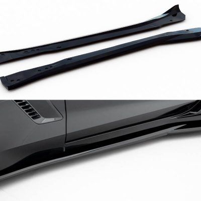 Side Skirts Diffusers Chevrolet Corvette Z06 C7