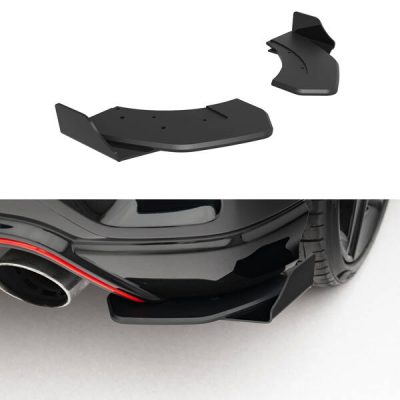 Street Pro Rear Side Splitters + Flaps Hyundai Veloster N Mk2