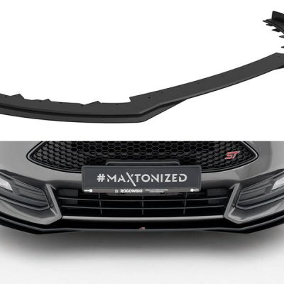 Street Pro Front Splitter + Flaps Ford Focus ST Mk3 Facelift