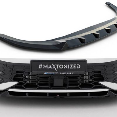 Front Splitter V.2 Volkswagen Golf GTI / GTE / R-Line Mk8 Facelift