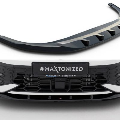 Front Splitter V.5 Volkswagen Golf GTI / GTE / R-Line Mk8 Facelift