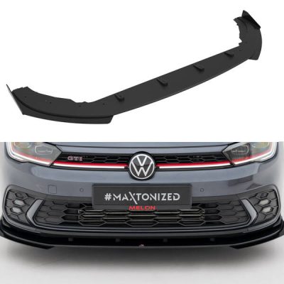Street Pro Front Splitter + Flaps Volkswagen Polo GTI Mk6 Facelift