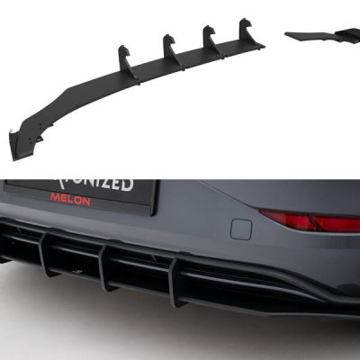Street Pro Rear Diffuser + Flaps Volkswagen Polo GTI Mk6 Facelift
