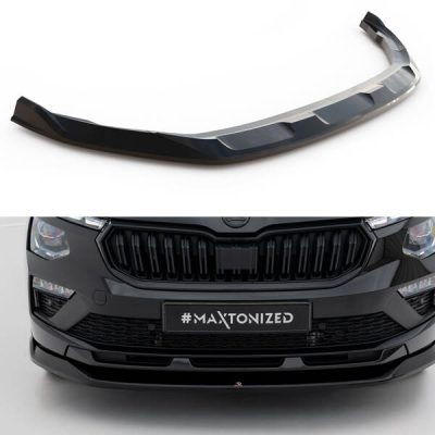 Front Splitter V.1 Skoda Kamiq Monte Carlo Mk1 Facelift