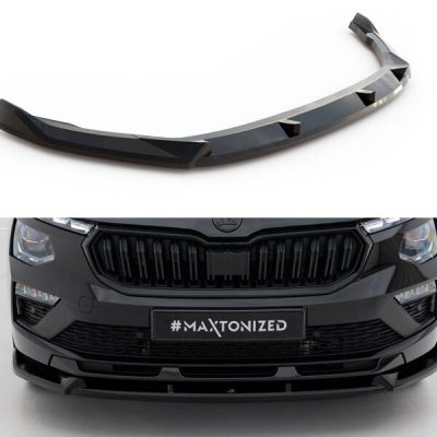 Front Splitter V.2 Skoda Kamiq Monte Carlo Mk1 Facelift