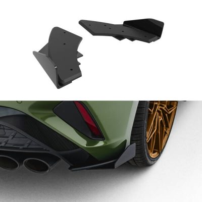 Street Pro Rear Side Splitters + Flaps Audi S3 Sportback 8Y Facelift