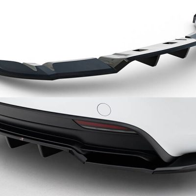 Rear Splitter (with vertical bars) V.1 Tesla Model 3 Performance Mk1 Facelift