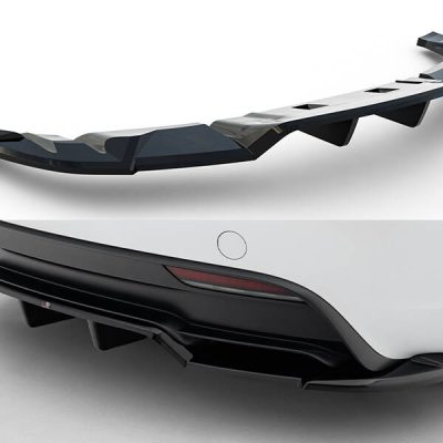 Rear Splitter (with vertical bars) V.2 Tesla Model 3 Performance Mk1 Facelift