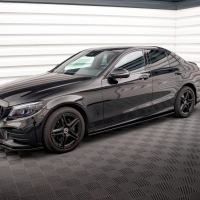 Set of Splitters Mercedes-Benz C AMG-Line Sedan / Estate W205 Facelift / S205 Facelift