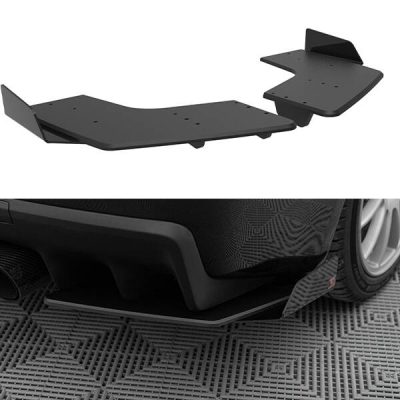 Street Pro Rear Side Splitters + Flaps Mitsubishi Lancer EVO X