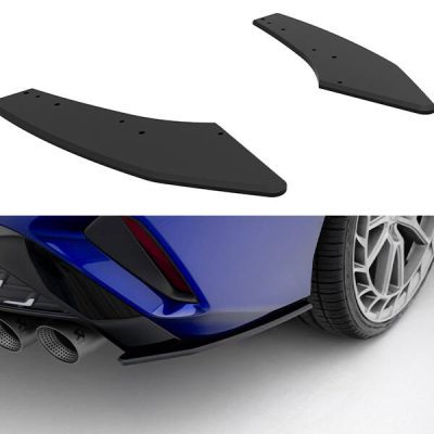 Street Pro Rear Side Splitters  Audi S3 Sedan 8Y Facelift