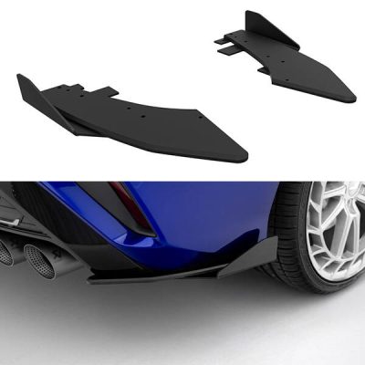 Street Pro Rear Side Splitters + Flaps Audi S3 Sedan 8Y Facelift
