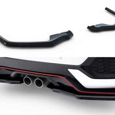 Rear Splitter V.2 Honda Civic Sport Mk 10 Facelift