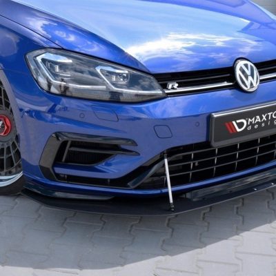 Hybrid Front Racing Splitter VW Golf 7 R / R-Line Facelift
