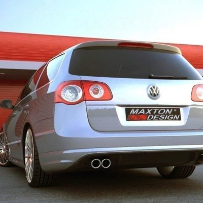 REAR BUMPER SPOILER VW PASSAT B6 ( R-LINE LOOK ) 2 EXHAUSTS