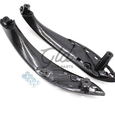 Conjunto de 2 Puxadores Frontais Carbono BMW Série 3/4 F30 F31 F35 F32 2012-2017