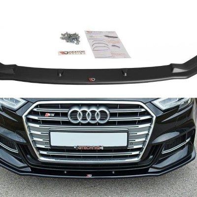 Splitter frontal V.1 Audi S3 / A3 S-Line 8V FL