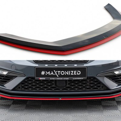 Splitter frontal V.3 Seat Leon Cupra / FR Mk3 FL
