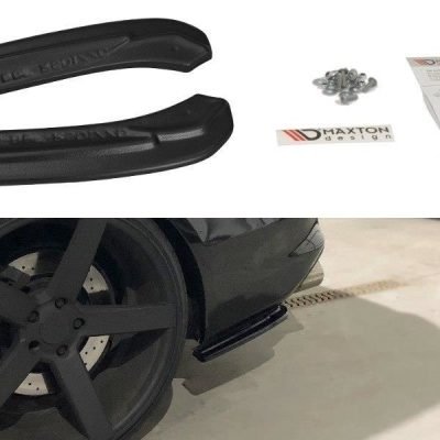 Splitters laterais traseiros Audi S4 B8 FL