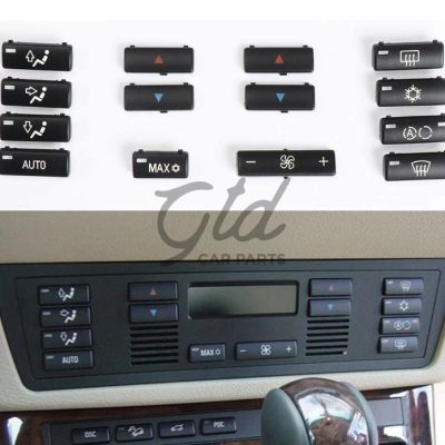 Pack 14 Botões Módulo Ar Condicionado Frontal BMW Série 5 X5 E39 E53 1996-2006