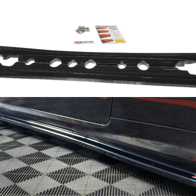 Difusores de embaladeiras laterais Mercedes-Benz E-Class W207 Coupe AMG-Line
