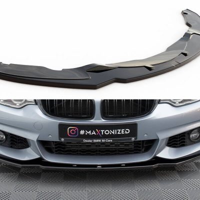 FRONT SPLITTER v.1 for BMW 4 F32 M-PACK