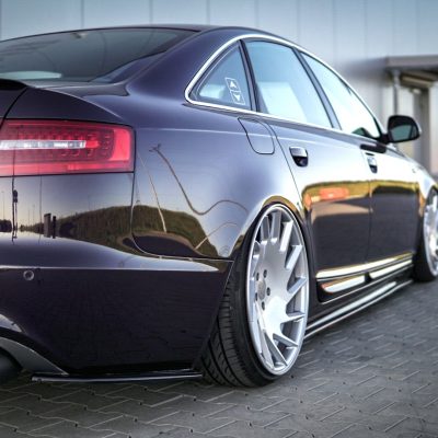 Splitters laterais traseiros Audi A6 S-Line C6 / C6 FL Sedan / Avant