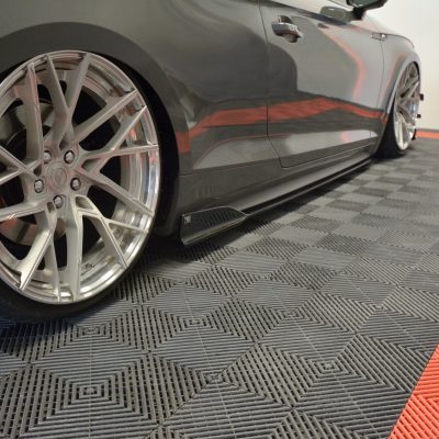 Difusores de embaladeiras laterais Audi S5 / A5 S-Line F5 Coupe