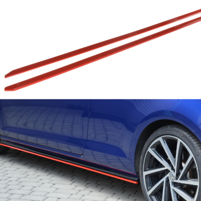 Difusores de embaladeiras laterais V.2 VW Golf 7 R / R-Line Facelift