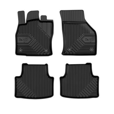 PACK 4 TAPETES BORRACHA NO.77 SKODA OCTAVIA III 2012-2020