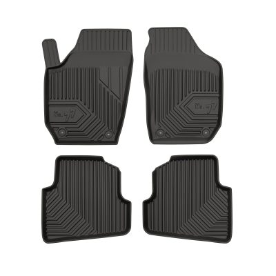 PACK 4 TAPETES BORRACHA NO.77 SKODA FABIA II 2006-2014