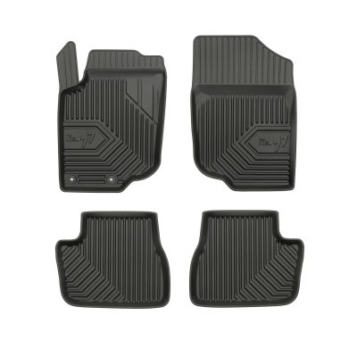 PACK 4 TAPETES BORRACHA NO.77 PEUGEOT 207 2006-2012