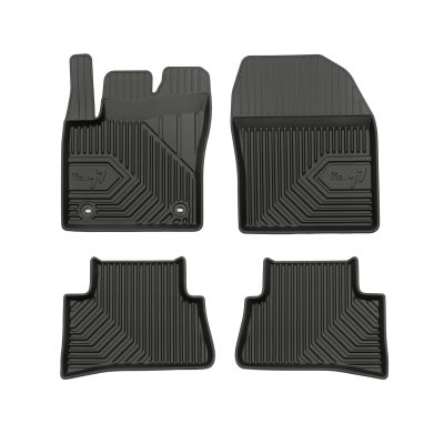 PACK 4 TAPETES BORRACHA NO.77 TOYOTA C-HR I 2016-2023
