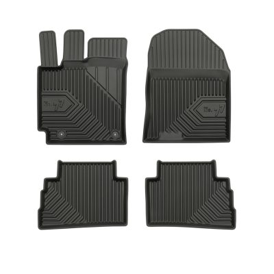 PACK 4 TAPETES BORRACHA NO.77 HYUNDAI KONA I 2017-2023