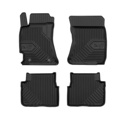 PACK 4 TAPETES BORRACHA NO.77 SUBARU FORESTER III 2008-2013