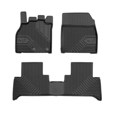 PACK 3 TAPETES BORRACHA NO.77 RENAULT GRAND SCENIC II 2009-2016