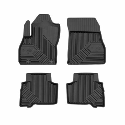 PACK 4 TAPETES BORRACHA NO.77 FIAT QUBO 2008-2020