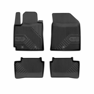 PACK 4 TAPETES BORRACHA NO.77 HYUNDAI GETZ i10 II 2013-2019