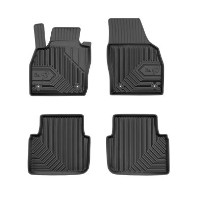 PACK 4 TAPETES BORRACHA NO.77 SKODA KAMIQ 2019->