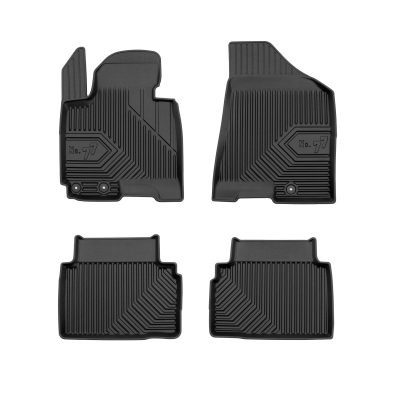 PACK 4 TAPETES BORRACHA NO.77 KIA SPORTAGE III 2010-2015