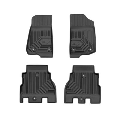 PACK 3 TAPETES BORRACHA NO.77 JEEP WRANGLER IV 2017->