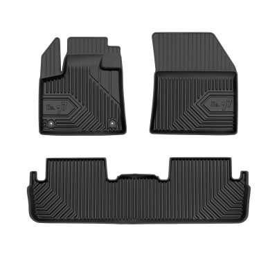 PACK 3 TAPETES BORRACHA NO.77 DS7 CROSSBACK 2017->