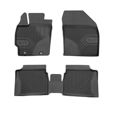 PACK 3 TAPETES BORRACHA NO.77 TOYOTA PRIUS IV 2015-2023