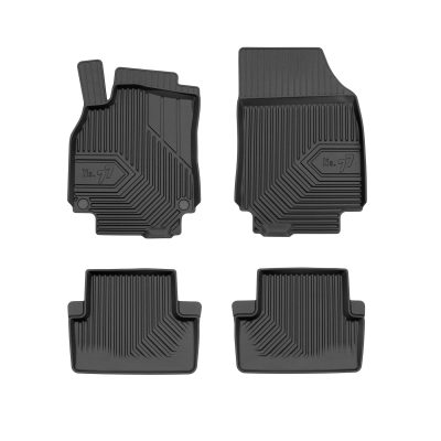 PACK 4 TAPETES BORRACHA NO.77 RENAULT FLUENCE 2009-2016