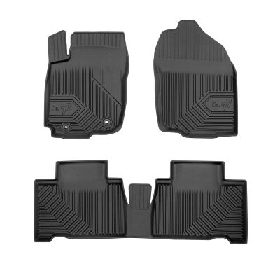 PACK 4 TAPETES BORRACHA NO.77 TOYOTA RAV4 IV 2015-2019