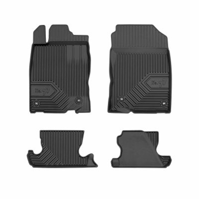 PACK 4 TAPETES BORRACHA NO.77 HONDA CR-Z 2010-2016