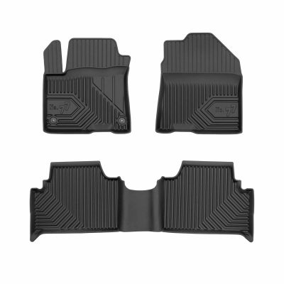 PACK 3 TAPETES BORRACHA NO.77 HYUNDAI KONA ELETRIC I 2018-2023