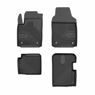 PACK 4 TAPETES BORRACHA NO.77 FIAT 500 2020-> Híbrido