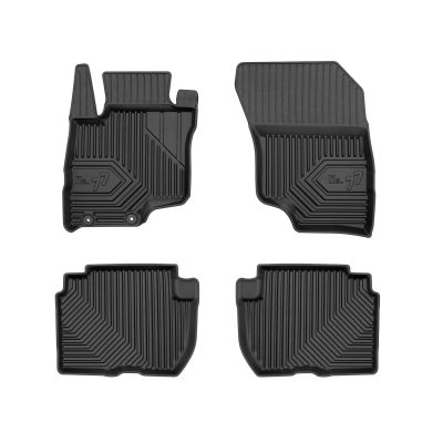 PACK 4 TAPETES BORRACHA NO.77 MITSUBISHI ECLIPSE CROSS 2018-> PHEV VERSÃO 2